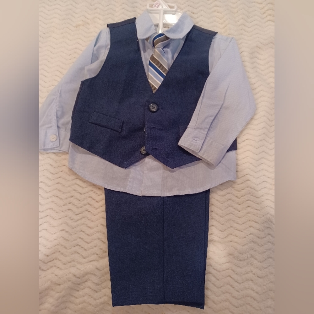 Van Heusen 4-pc Boys Vest Set